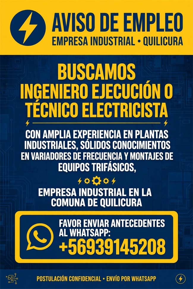 AVISO DE EMPLEO
